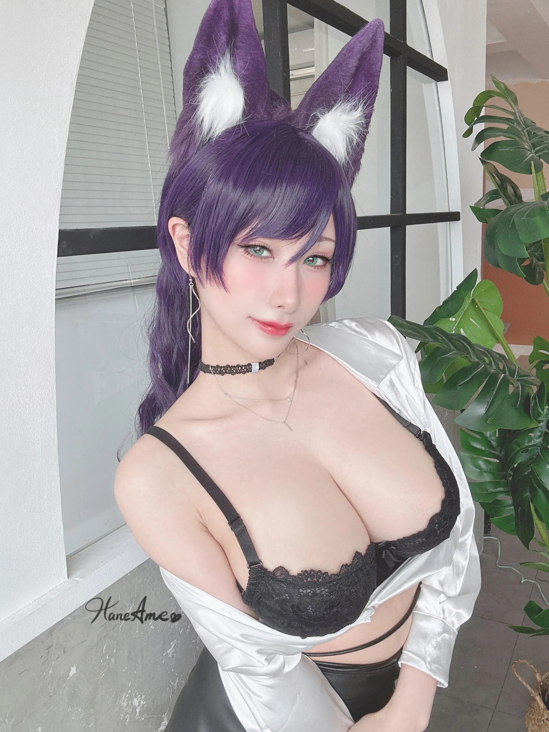 雨波_HaneAme – NO.192.2023年06月新品订阅4套视频-Seki Sexy OL Foxy [51P]插图9